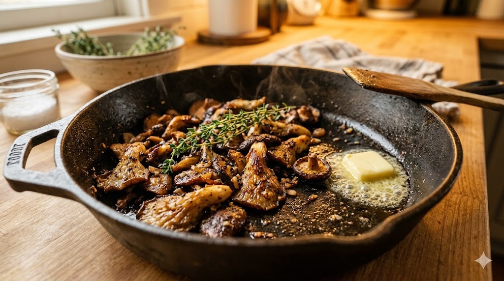 Cooking and Storing Home-Grown Mushrooms