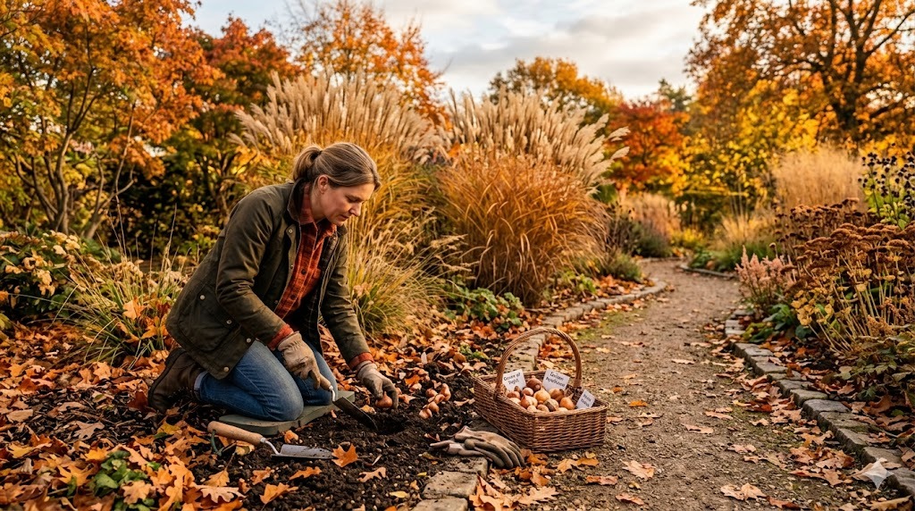 Fall Garden Checklist: Bulbs, Cleanup, Mulching