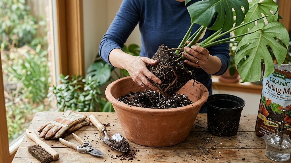 How to Repot a Houseplant