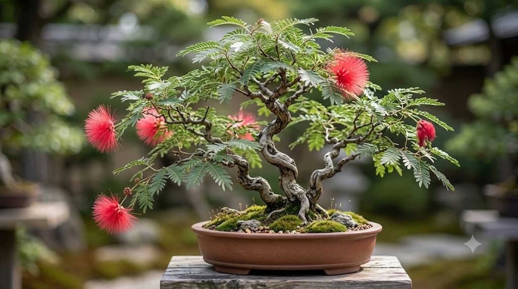Powder Puff Bonsai