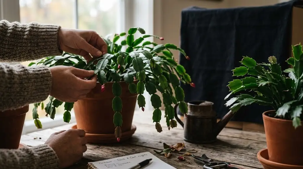 Getting a Christmas Cactus to Bloom
