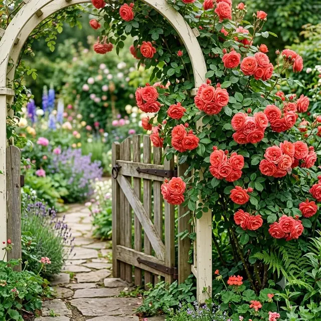 'Fragrant Cloud' Rose