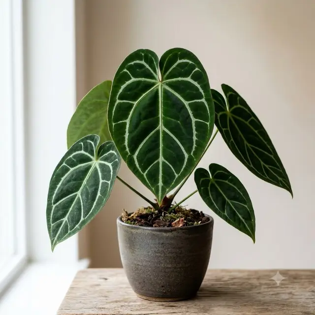 Anthurium Crystallinum