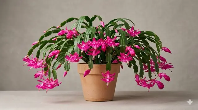 Christmas Cactus (Schlumbergera)