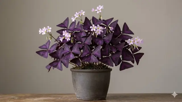 Oxalis (False Shamrock / Purple Shamrock)