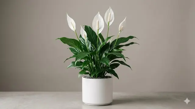 Peace Lily (Spathiphyllum)
