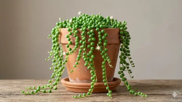 String of Pearls (Senecio rowleyanus / Curio rowleyanus)