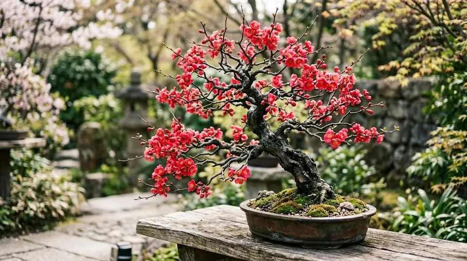 Flowering Quince Bonsai