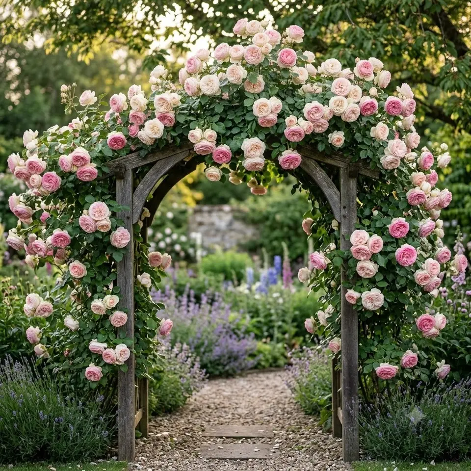 'Eden' Rose (Pierre de Ronsard)