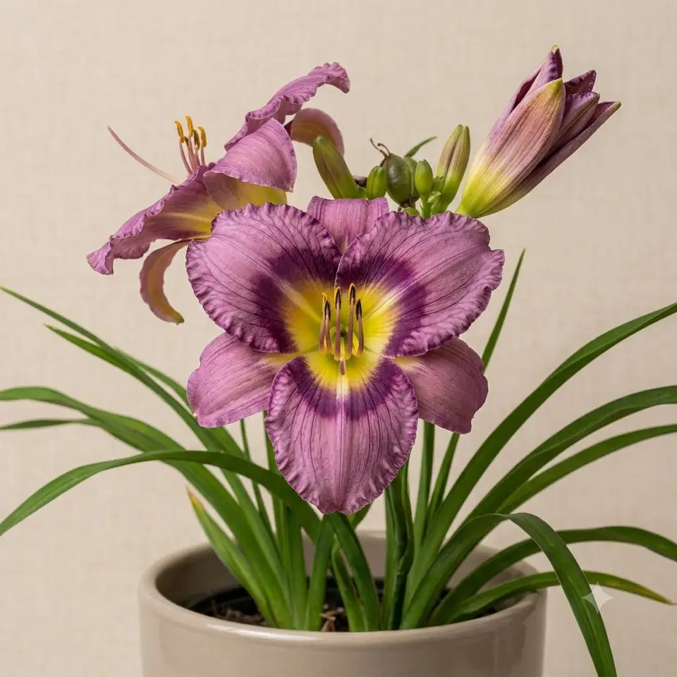 Purple de Oro Daylily