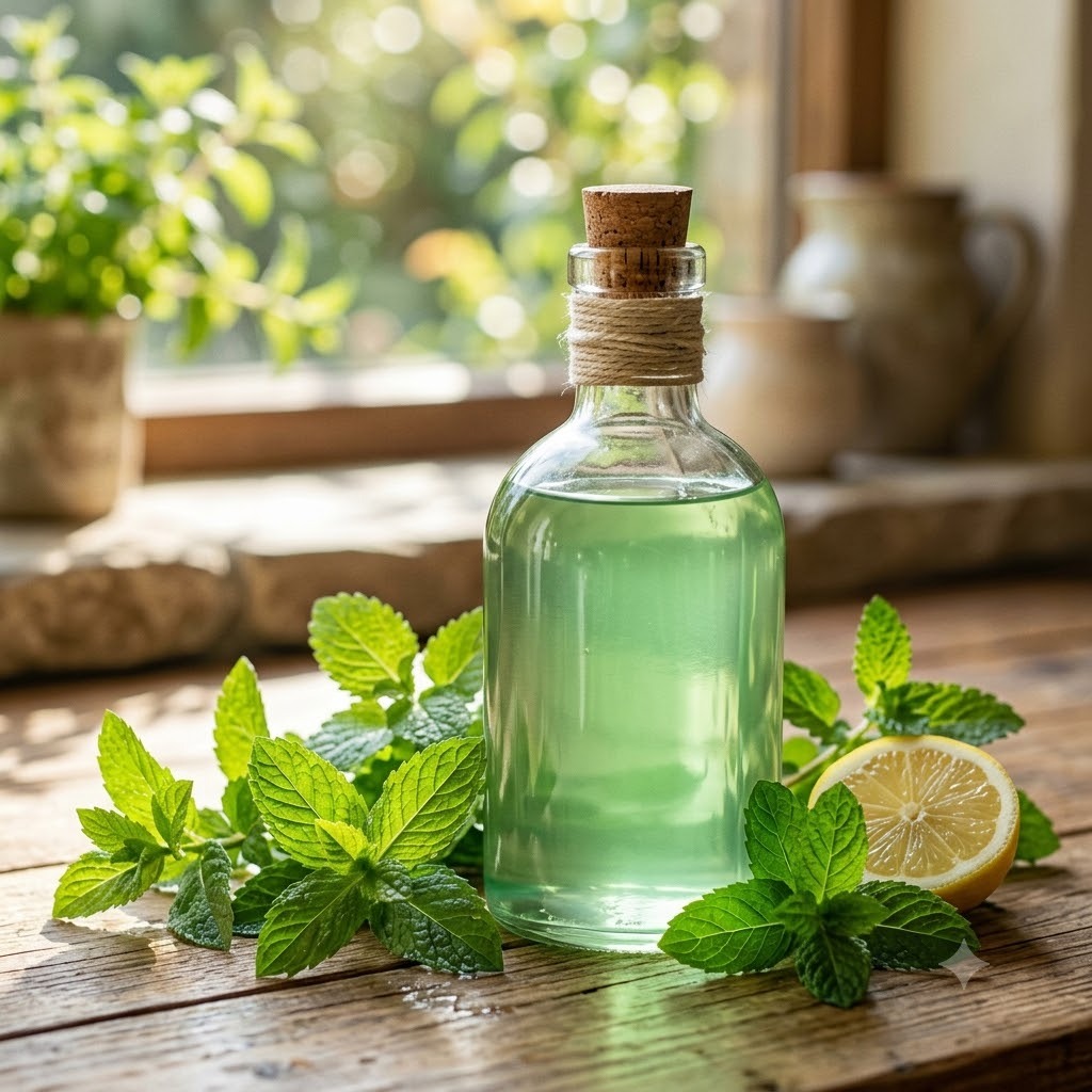 Mint & Lemon Balm Syrup