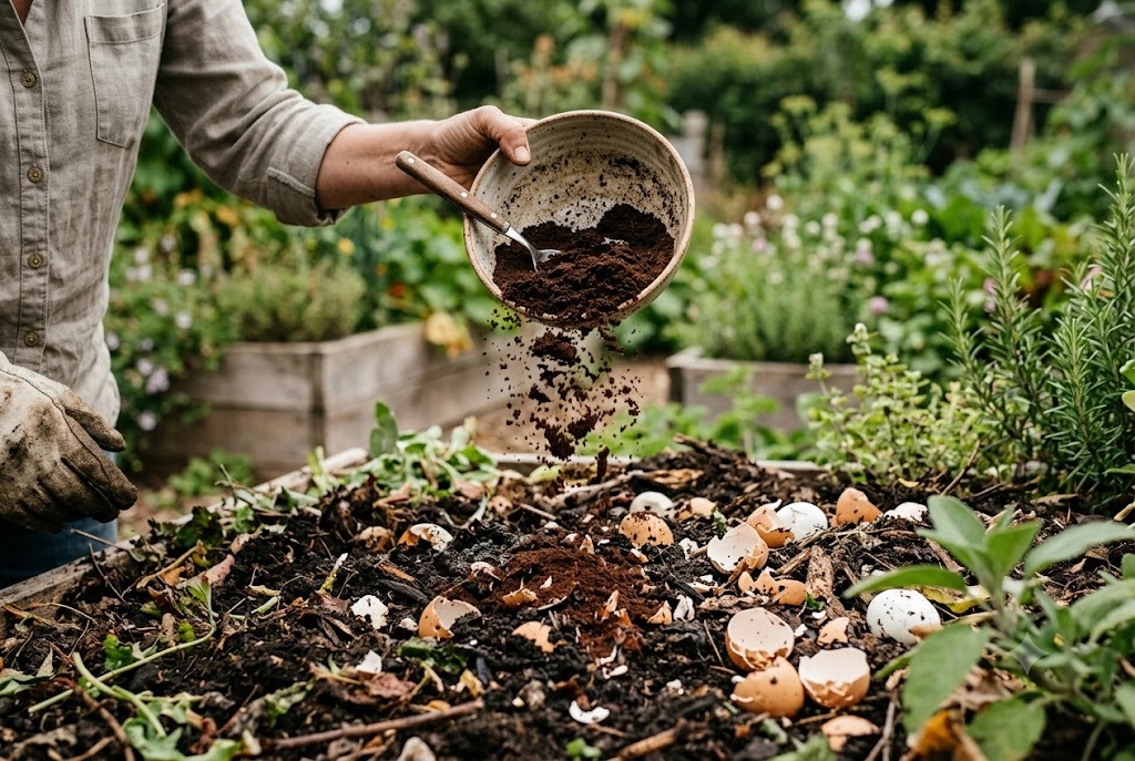 Coffee grounds