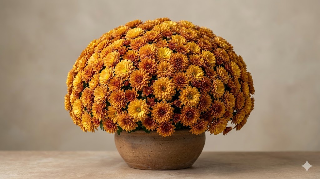 Chrysanthemum (Chrysanthemum morifolium)