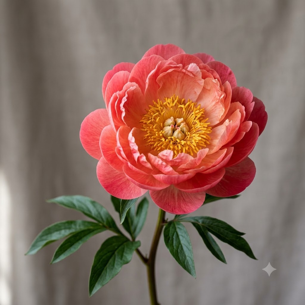 Coral Charm Peony