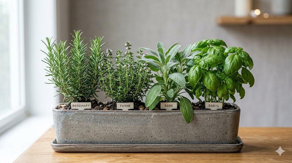 Culinary Herbs Bed
