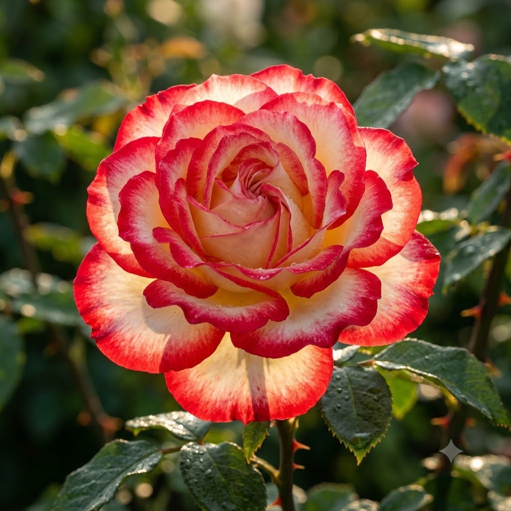 'Double Delight' Rose