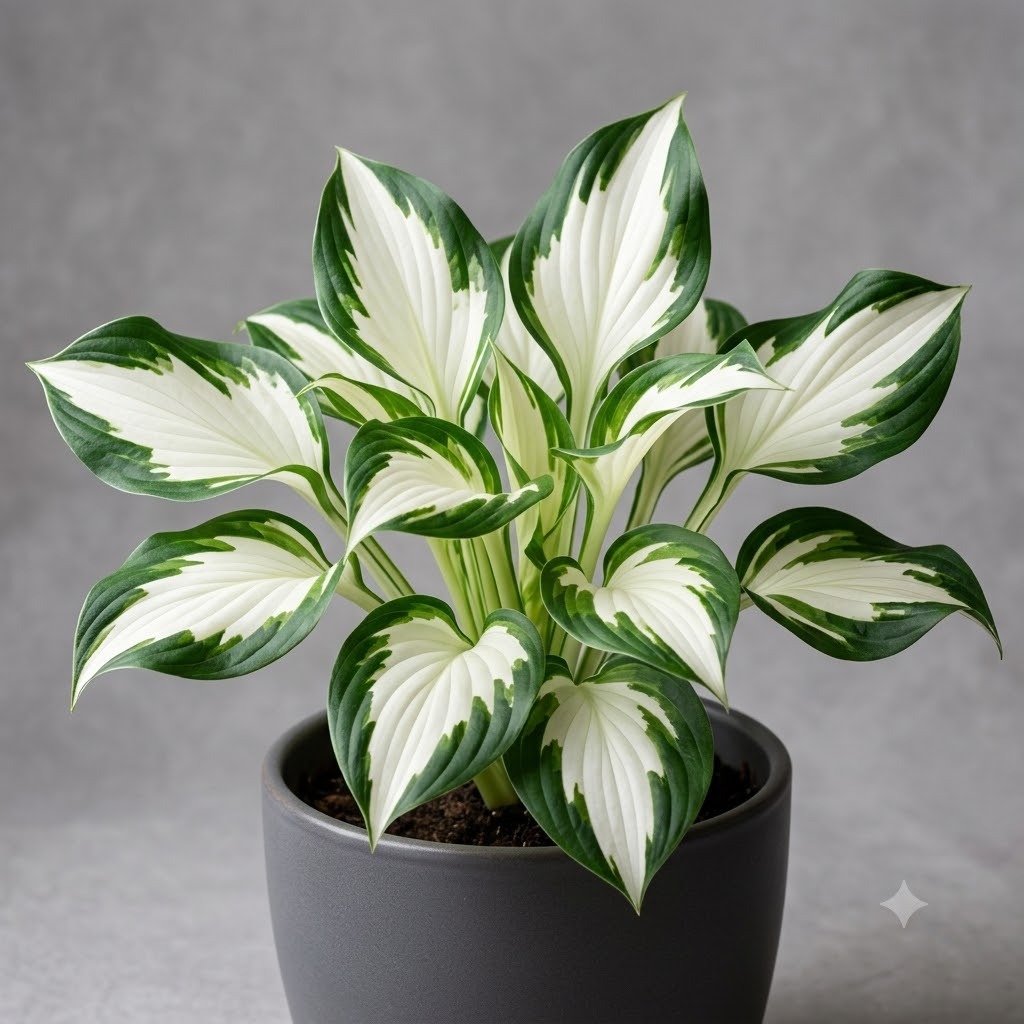 Fire and Ice Hosta