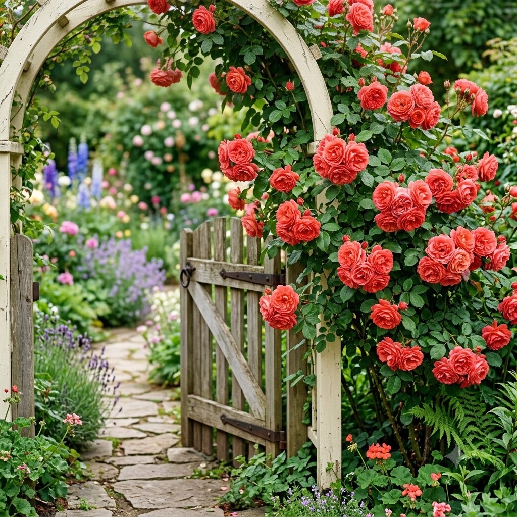 'Fragrant Cloud' Rose