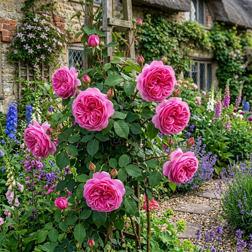 'Gertrude Jekyll' Rose