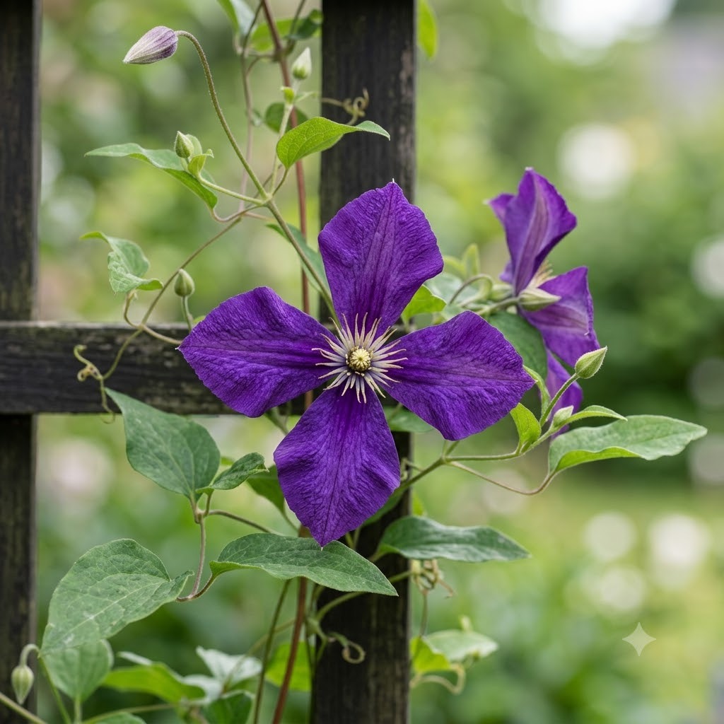 Jackmanii Clematis