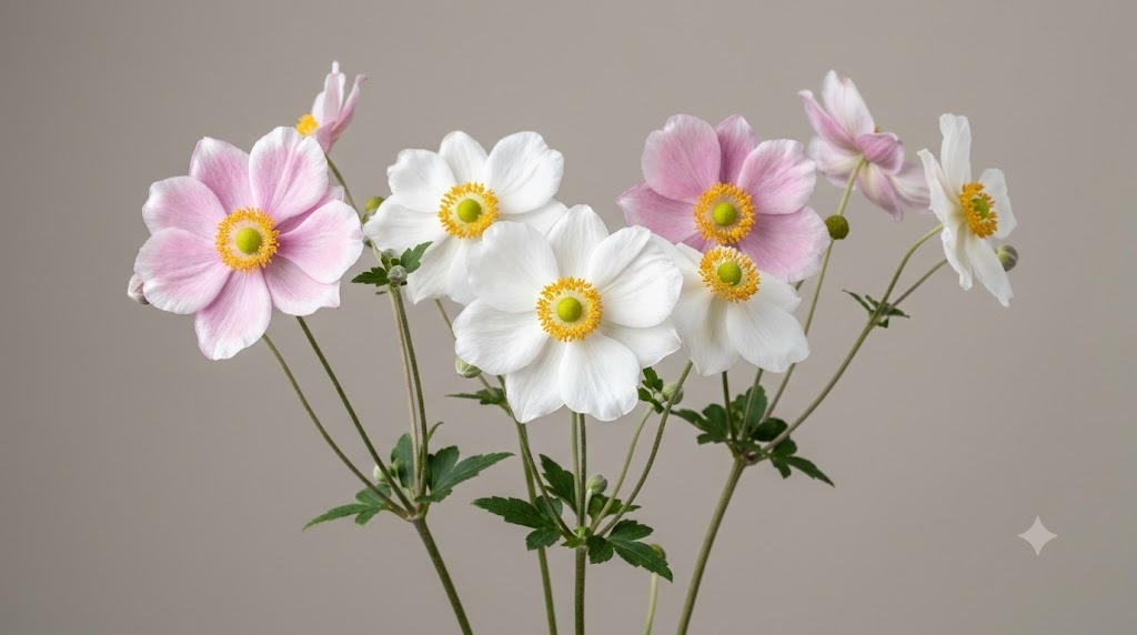 Japanese Anemone (Anemone hupehensis / Anemone x hybrida)