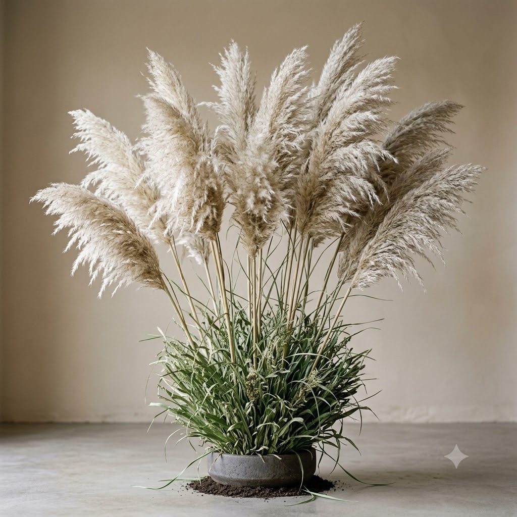 Pampas Grass (Cortaderia selloana)