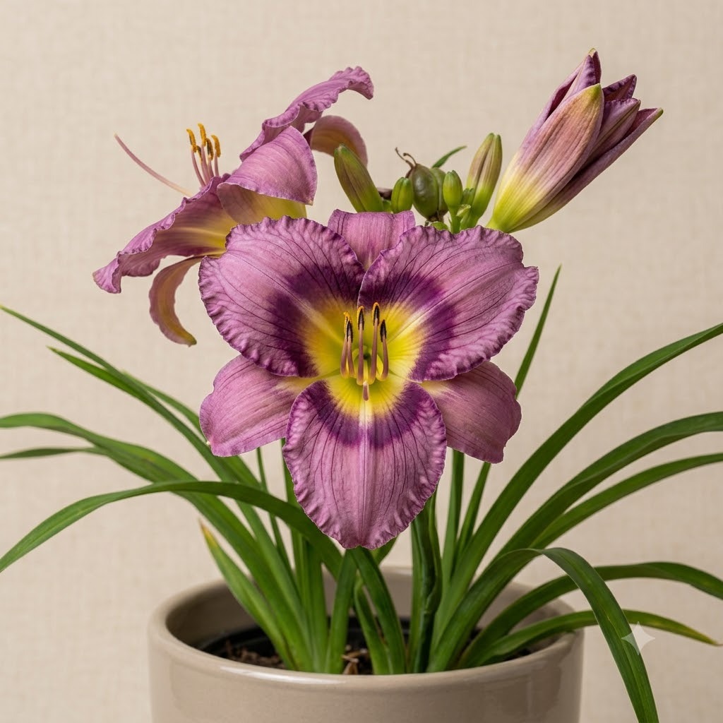 Purple de Oro Daylily