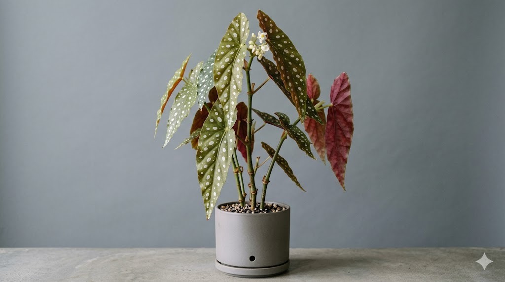 Polka Dot Begonia (Begonia maculata)