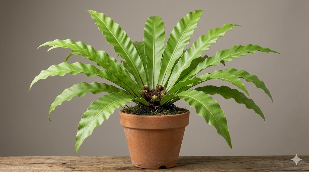 Bird's Nest Fern (Asplenium nidus)