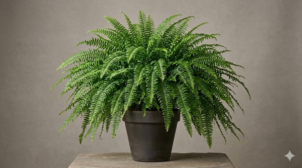 Boston Fern (Nephrolepis exaltata)