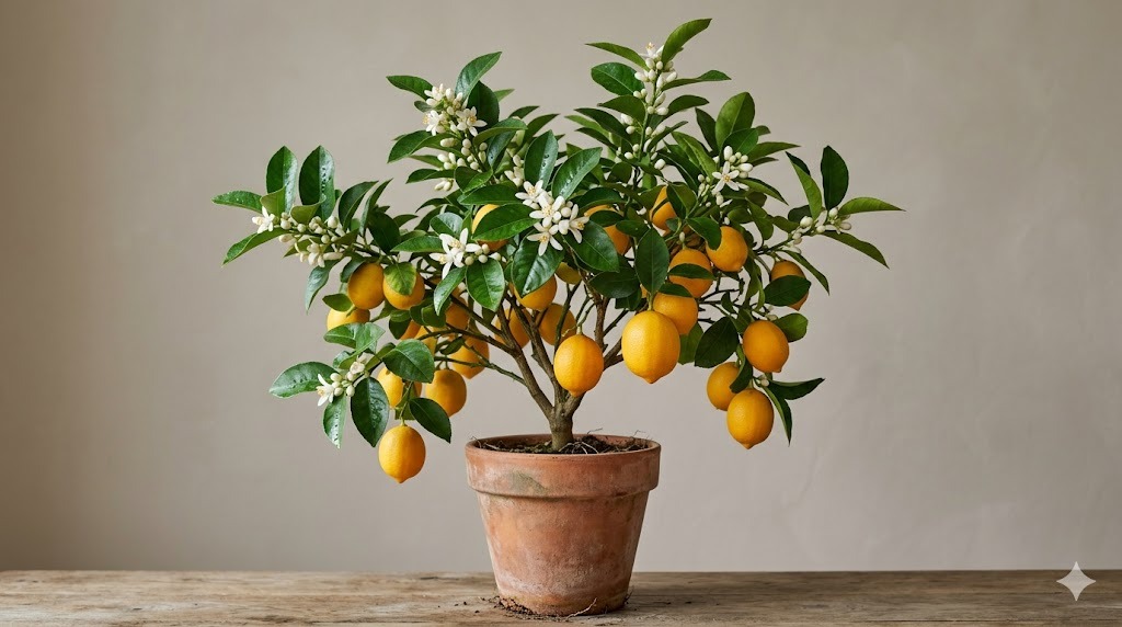 Indoor Citrus (Dwarf Lemon, Lime & Calamondin)