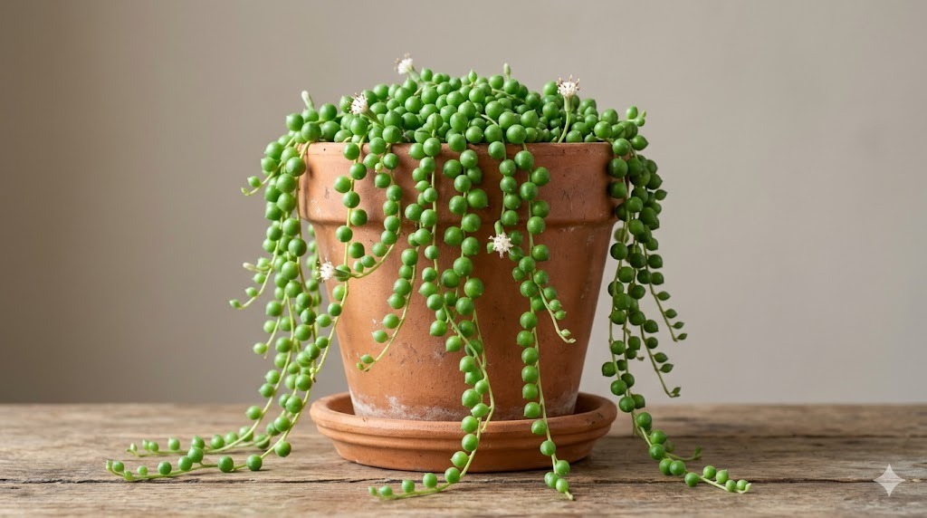 String of Pearls (Senecio rowleyanus / Curio rowleyanus)
