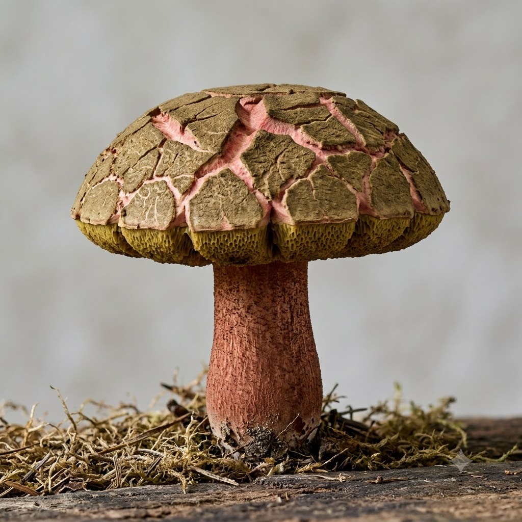 Red Cracking Bolete