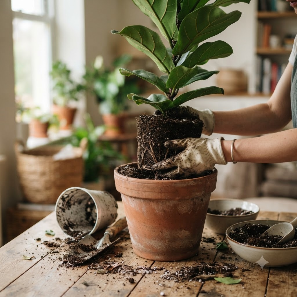 Repot Timing & Pot Size